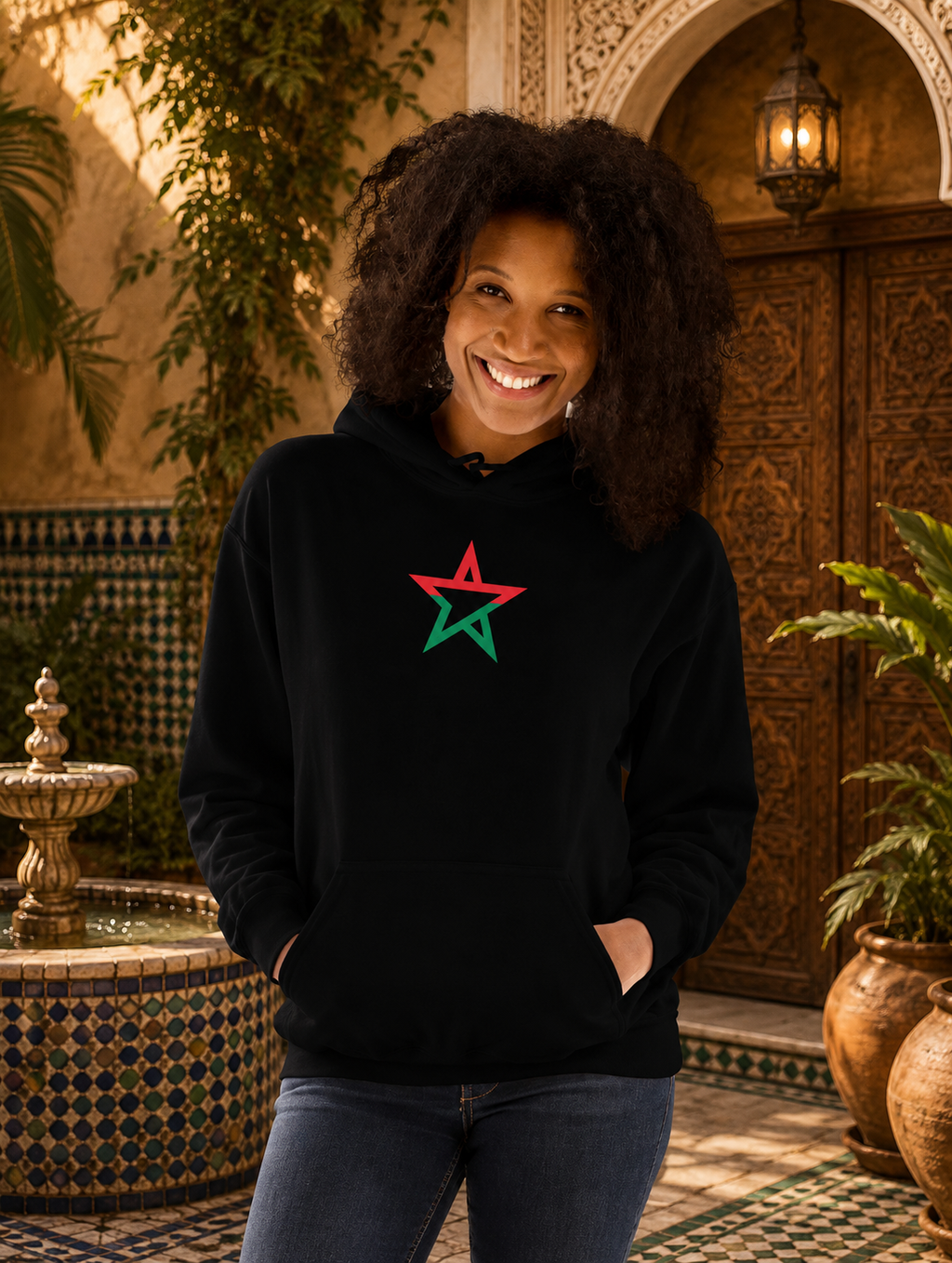 Moroccan Pride Hoodie